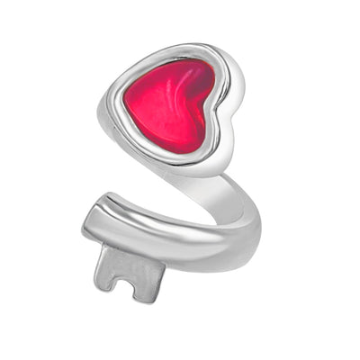Anillo Plata " Love Key " La Locura de Marnie
