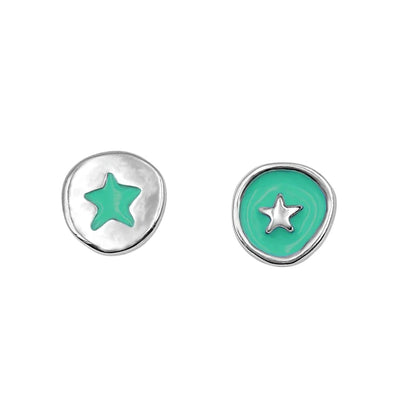 Pendientes " Stars " Plata  LaMala & LaFea