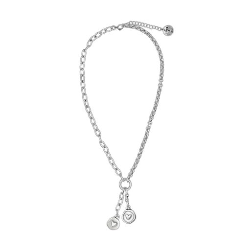Colgante " Fall In Love " Plata Blanco LaMala & LaFea