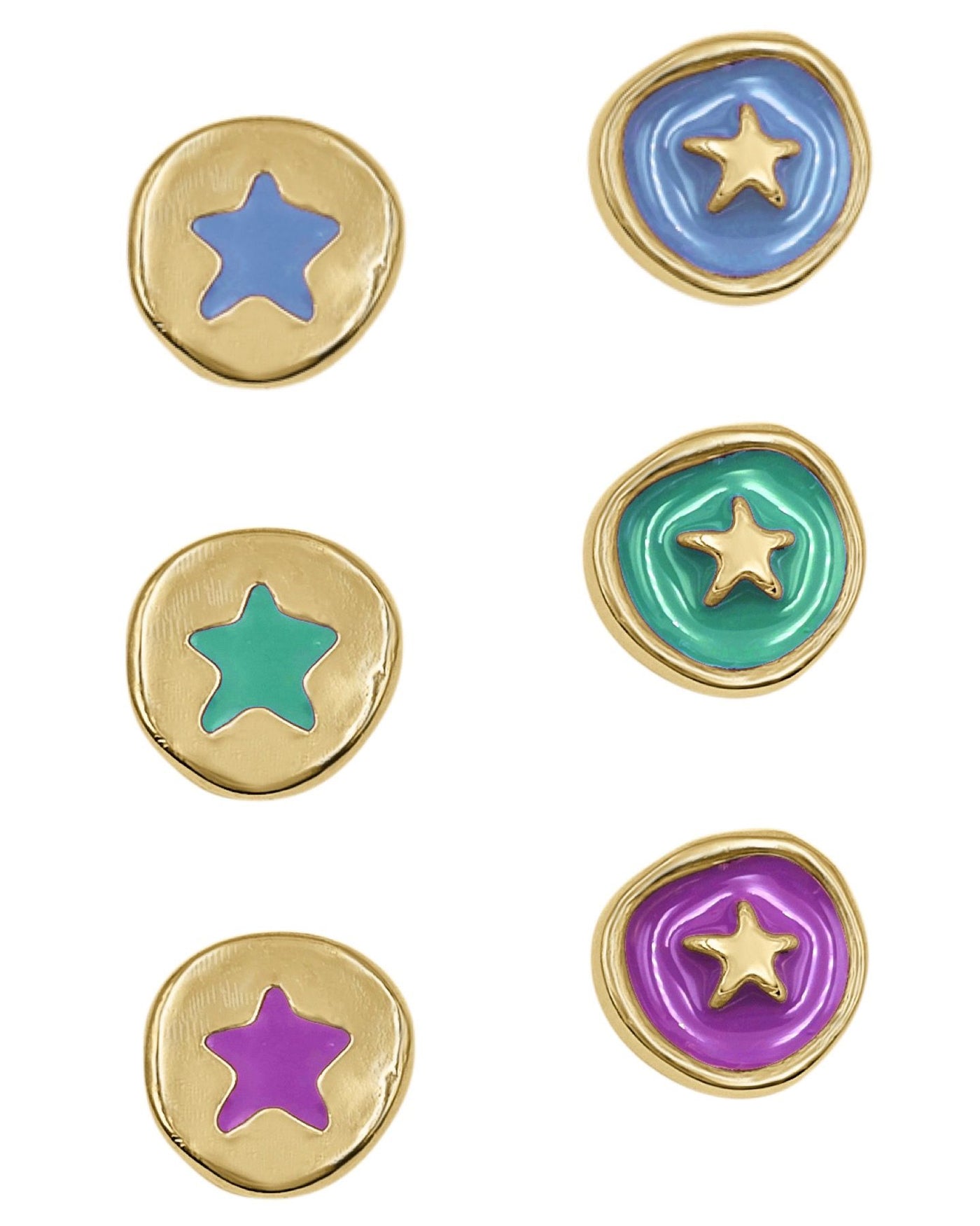 Pendientes " Stars" Oro LaMala & LaFea