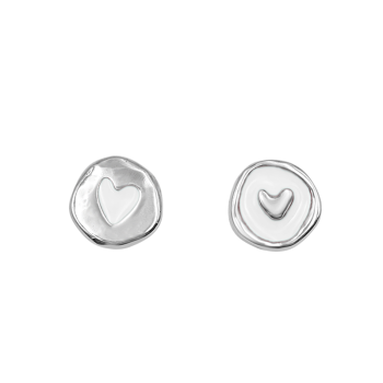 Pendientes " Love " Plata LaMala & LaFea