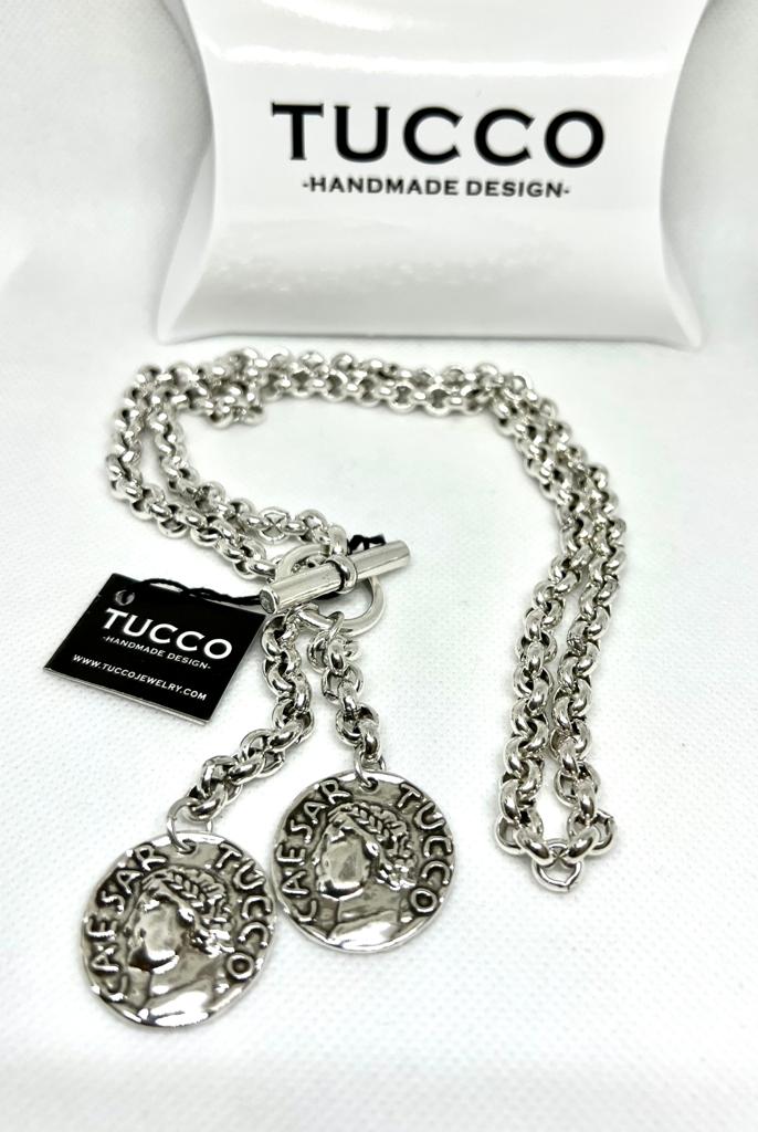 Collar largo Dos Monedas TUCCO