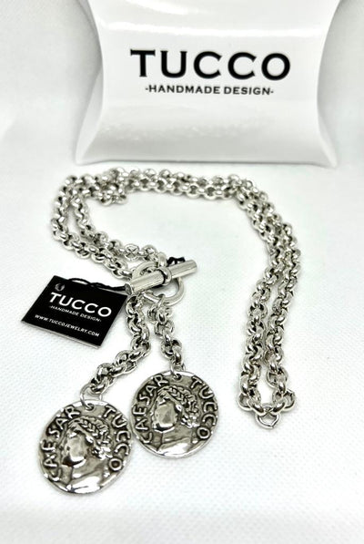 Collar largo Dos Monedas TUCCO