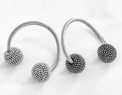 Pulsera Cuff con Bolas ITALIANA BE