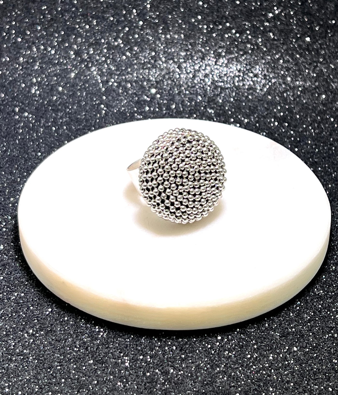 Anillo Cadena Bolas ITALIANA BE