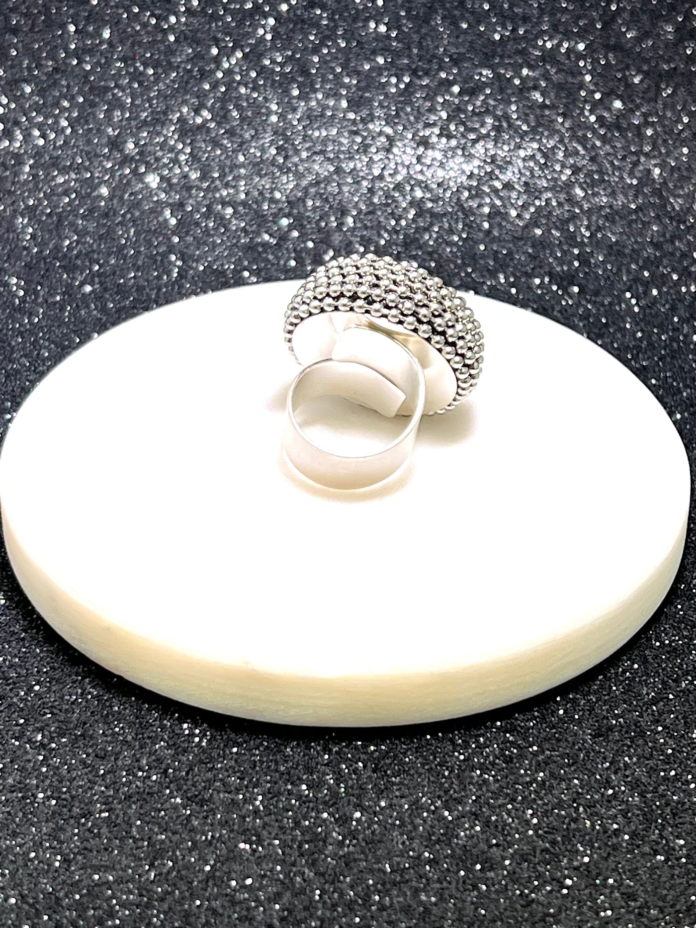 Anillo Cadena Bolas ITALIANA BE
