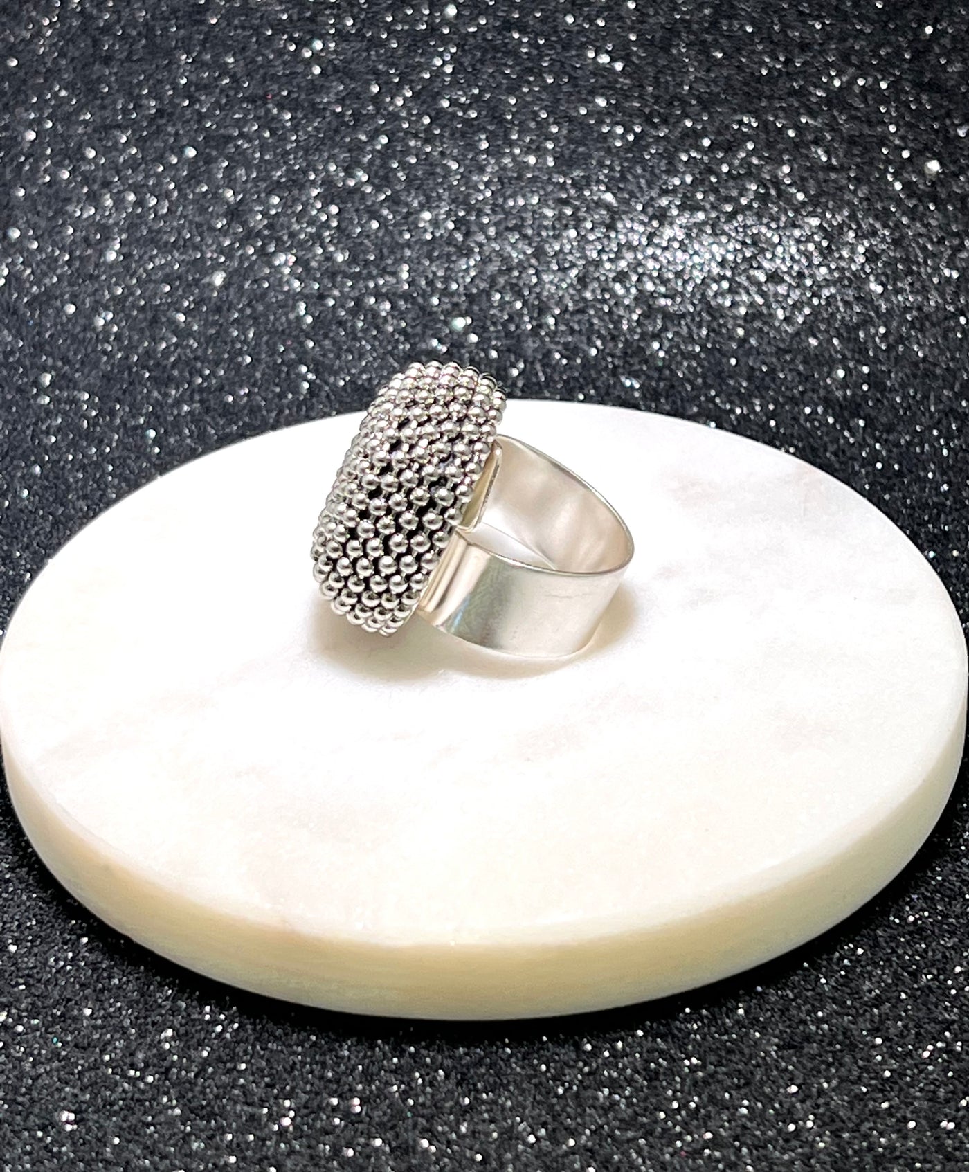 Anillo Cadena Bolas ITALIANA BE