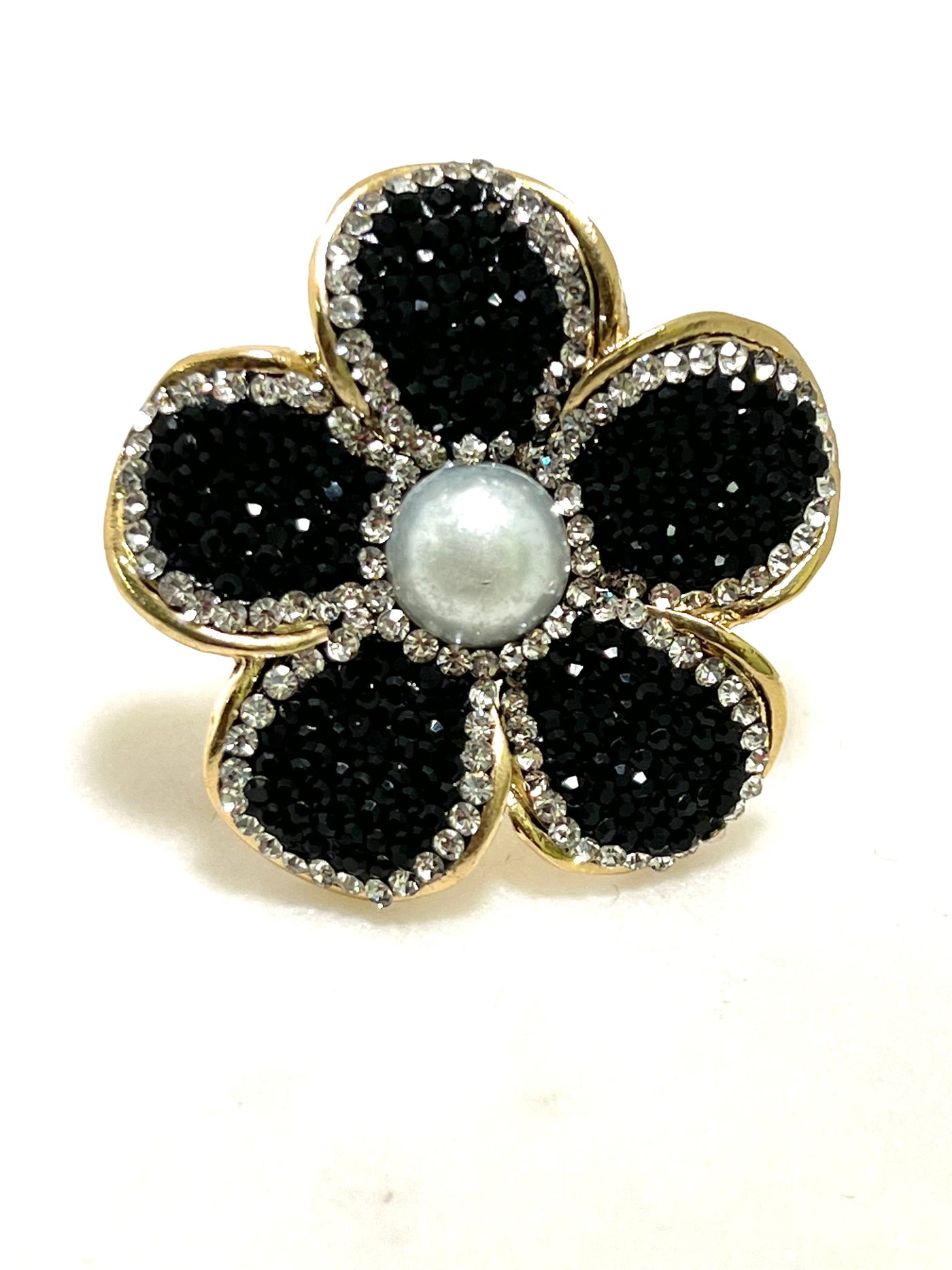 Anillo Flor con piedras TURCAS