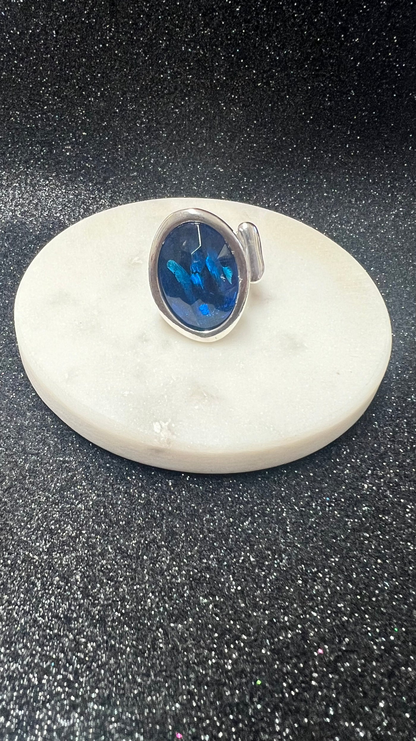 Anillo ovalado plata La Locura de Marnie