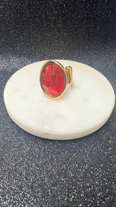 Anillo Ovalado Oro La Locura de Marnie