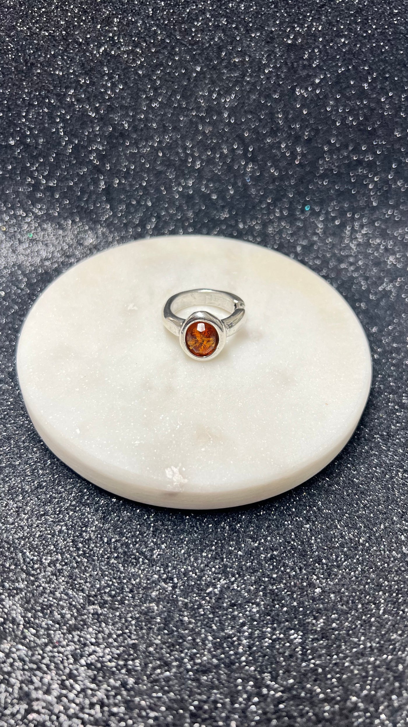 Anillo ovalado pequeño plata La Locura de Marnie