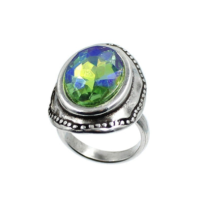 Anillo Ajustable con Cristal Swarovski LA LOCURA DE MARNIE