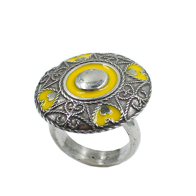 Anillo Esmaltado Africano de " LA LOCURA DE MARNIE "