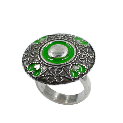 Anillo Esmaltado Africano de " LA LOCURA DE MARNIE "