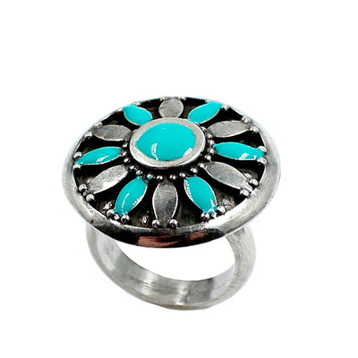 Anillo Margarita con Esmalte LA LOCURA DE MARNIE