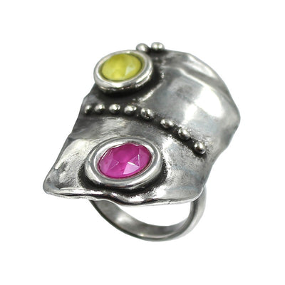 Anillo Con Dos Piedras  de LA LOCURA DE  MARNIE