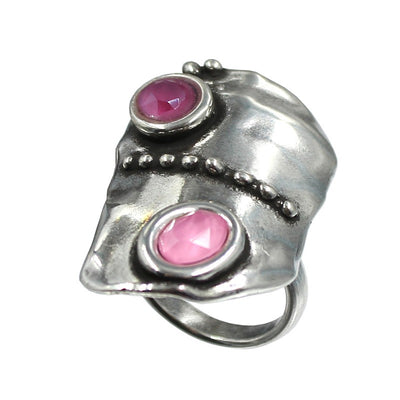 Anillo Con Dos Piedras  de LA LOCURA DE  MARNIE