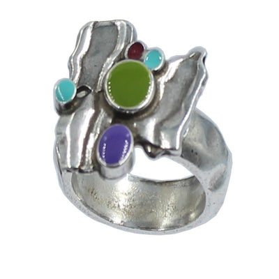 Anillo Esmalte de Colores de LA LOCURA DE MARNIE