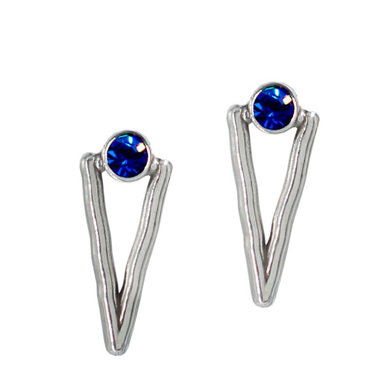 Aretes con Cristal en Colores de " LA LOCURA DE MARNIE "