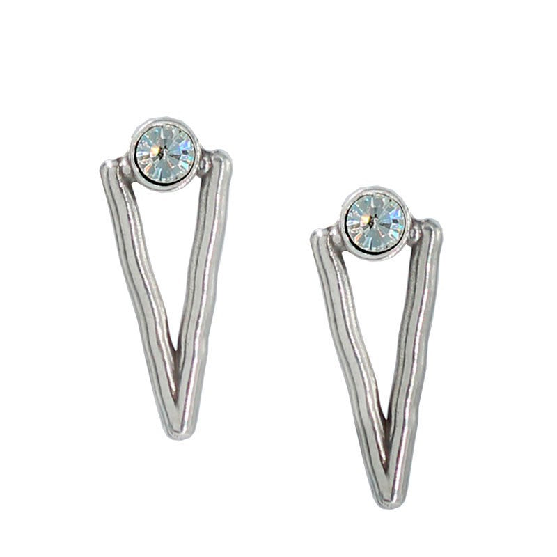Aretes con Cristal en Colores de " LA LOCURA DE MARNIE "