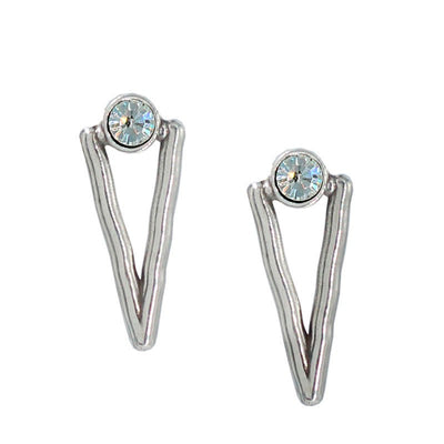 Aretes con Cristal en Colores de " LA LOCURA DE MARNIE "