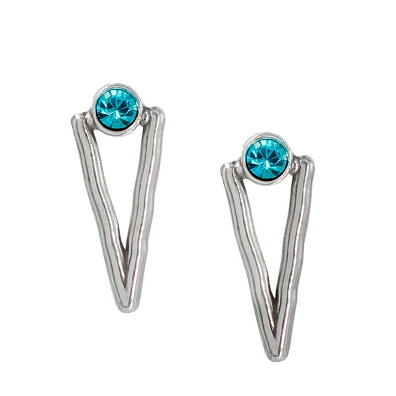 Aretes con Cristal en Colores de " LA LOCURA DE MARNIE "