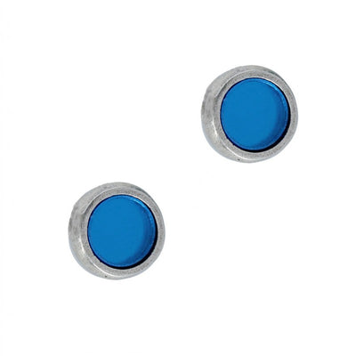 Pendientes con Cristal Espejado en Colores de " LA LOCURA DE MARNIE "
