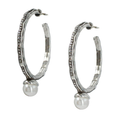 Pendientes de Aro con Perlas de " LA LOCURA DE MARNIE "
