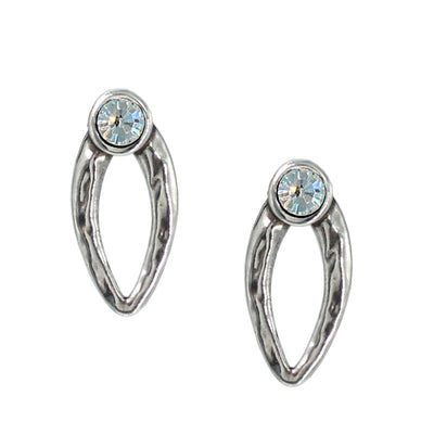 Pendientes Ovales con Cristal de Color LA LOCURA DE MARNIE