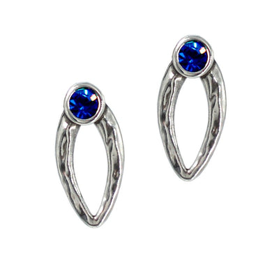 Pendientes Ovales con Cristal de Color LA LOCURA DE MARNIE