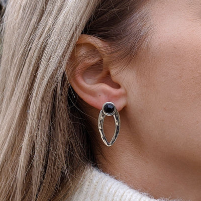 Pendientes Ovales con Cristal de Color LA LOCURA DE MARNIE