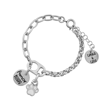 Pulsera " Amor Peludo" LaMala & LaFea